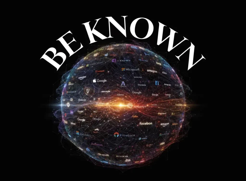 Illustration representing being known and cited by AI search engines like ChatGPT