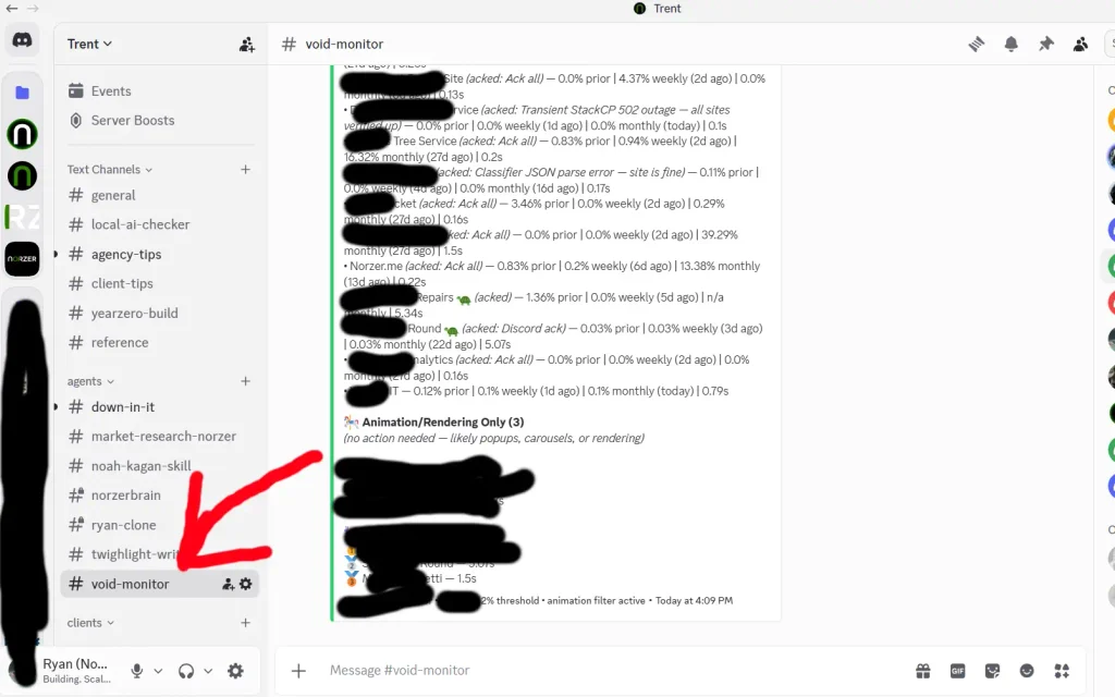 Norzer Void Monitor Discord Screenshot